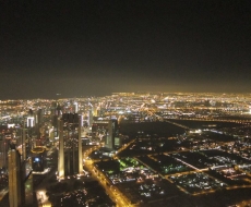 Dubai von oben die Erste.
