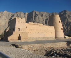 Burg im Oman.
