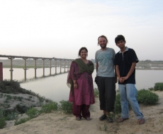 Erste Blick auf den Ganges