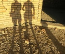 wohl trainierte lange Beine