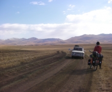 trotz endloser Weite wurde es manchmal eng