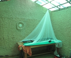 Übernachtung im Lehmhaus