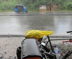 Schauer wie zur Monsunzeit.