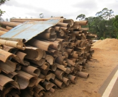 Der etwas andere Holzstapel.