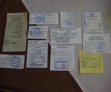 Registrierungsscheine