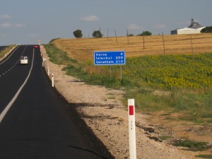 Strasse in der Türkei