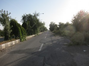 Strasse in den ehemaligen Kurort